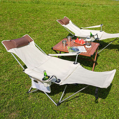 Outdoor Camping Portable Folding Beach Chair mit Armlehne und abnehmbaren Armlehnen