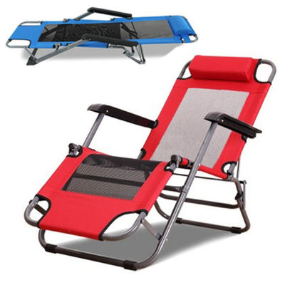 Verstellbarer klappbarer Strandlehnstuhl mit Null-Schwerkraft-Lounge mit Y-Mail-Verpackung