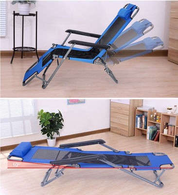 Verstellbarer klappbarer Strandlehnstuhl mit Null-Schwerkraft-Lounge mit Y-Mail-Verpackung