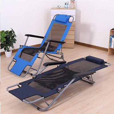 Verstellbarer klappbarer Strandlehnstuhl mit Null-Schwerkraft-Lounge mit Y-Mail-Verpackung