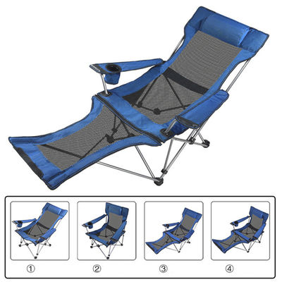 Aluminium Outdoor Klappstuhl Campingstuhl Tragbare und verstellbare Moon Beach Liegestuhl