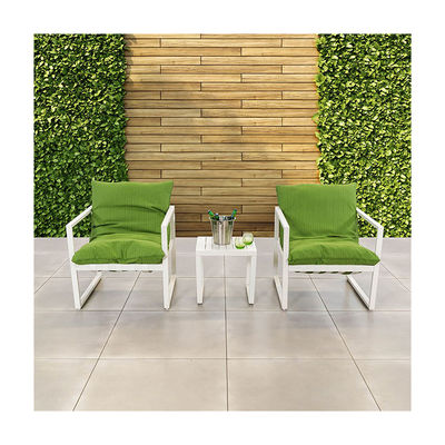 Aluminium Gartenstuhl Aluminium Lounge Set L 45 x W48 x H45cm Aluminium
