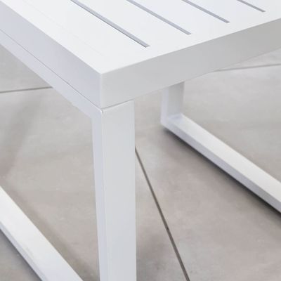 Aluminium Gartenstuhl Aluminium Lounge Set L 45 x W48 x H45cm Aluminium