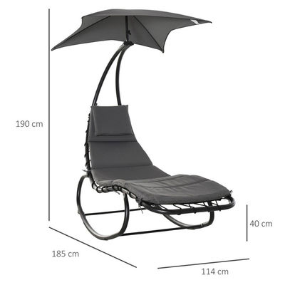 Außenstrand Balkon Terrasse Garten Rattan Hängende Schaukel mit individuellem Logo Design