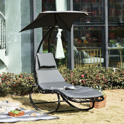 Außenstrand Balkon Terrasse Garten Rattan Hängende Schaukel mit individuellem Logo Design