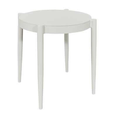 Seilwebe Garten Balkon Möbel 3 Stück Aluminium Lounge Set mit Seitentisch von AJUNION
