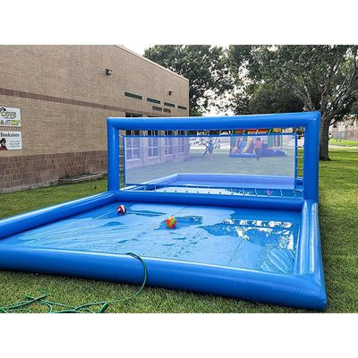 Aufblasbares Volleyballfeld für das Schwimmbad L32.8 x W16.5 x H7ft