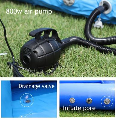 Aufblasbares Volleyballfeld für das Schwimmbad L32.8 x W16.5 x H7ft