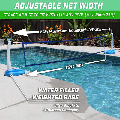 Aufblasbares Schwimmbad-Volleyball-Pool Court Net von AJUNION für Wasserpark-Pool-Ausrüstung