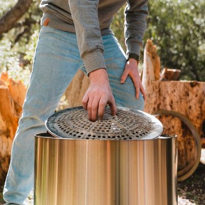 angepasste Farbe Edelstahl Portable Outdoor Camping Feuer Grube Holzbrennkamin