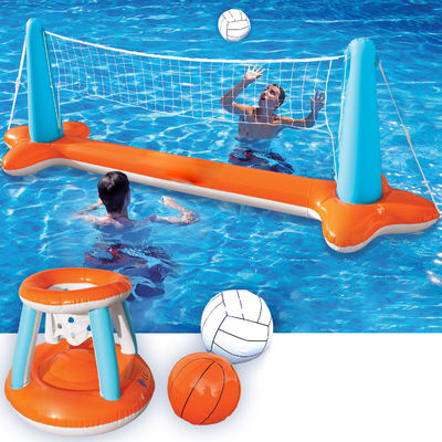 AJUNION PVC aufblasbares Schwimmbad für Volleyball-Pool mit maximaler Kapazität > 500 kg