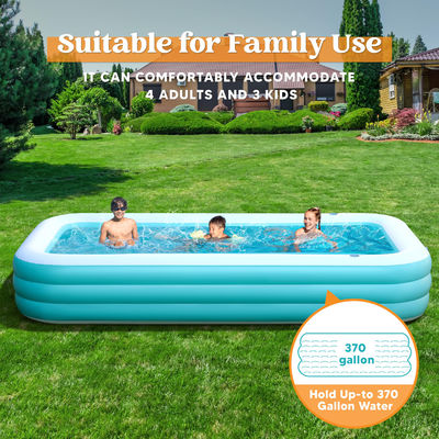 Über dem Boden verdicktes aufblasbares Schwimmbad für alle geeigneten Personen und Familien