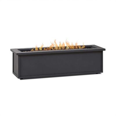 Außenmöbel Gasfeuerbrenntisch 48"L x 15"W x 13,5"H Perfekt für das Leben im Freien
