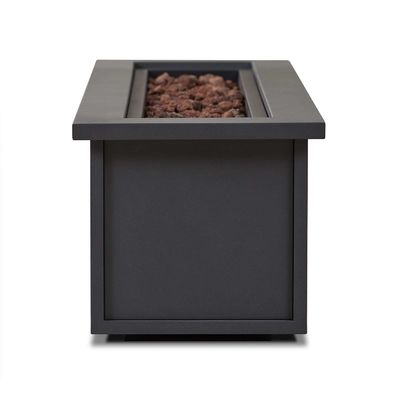 Außenmöbel Gasfeuerbrenntisch 48"L x 15"W x 13,5"H Perfekt für das Leben im Freien