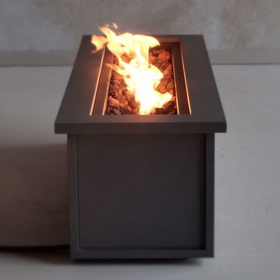 Außenmöbel Gasfeuerbrenntisch 48"L x 15"W x 13,5"H Perfekt für das Leben im Freien