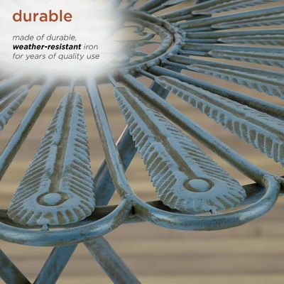 Klappbarer Tisch- und Stuhl-Patio-Set Bistro-Set für jede Versammlung