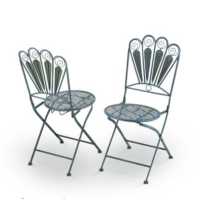 Klappbarer Tisch- und Stuhl-Patio-Set Bistro-Set für jede Versammlung