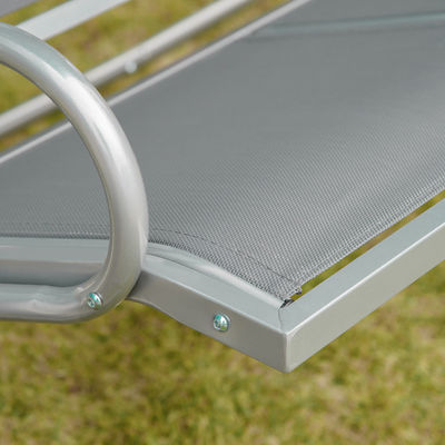 190L x 130W x 172H cm Garten-Hängematte Swing mit verstellbarem Dachboden von AJUNION