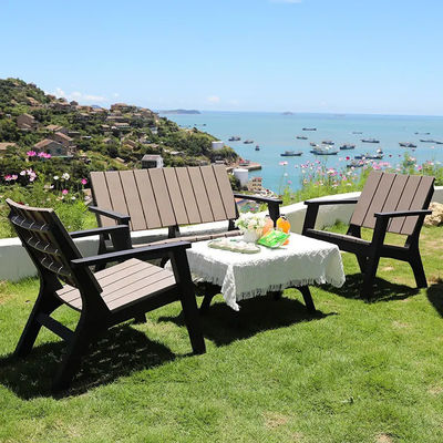 Nordic Garten Set für Außen Terrasse Balkon Café Kaffee Plastik Esstisch und Stuhl