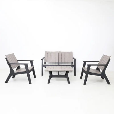 Nordic Garten Set für Außen Terrasse Balkon Café Kaffee Plastik Esstisch und Stuhl
