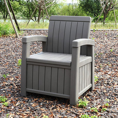 Bankett Außengarten Hotel Terrasse Wasserdichte Kunststoff-Loveseat Sofa Stuhl Set mit Tisch