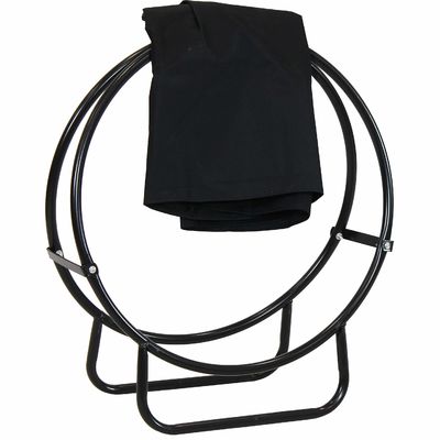 Innen- und Außenholzregal AGUNION Rundes Baumstammhalter 3,72 kg Pulverbeschichtetes Stahl