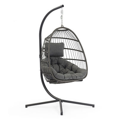 Stylische Hängende Hammock Stuhl für Patio Garten Cottage Innenhof oder Strand aus Metall