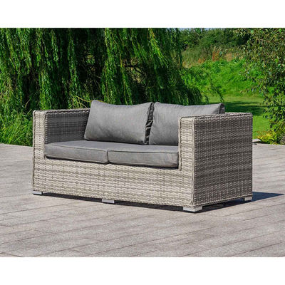 Außensofa im Bereich Patio Gesprächsset mit modernem Design Wicker Rattan Stil