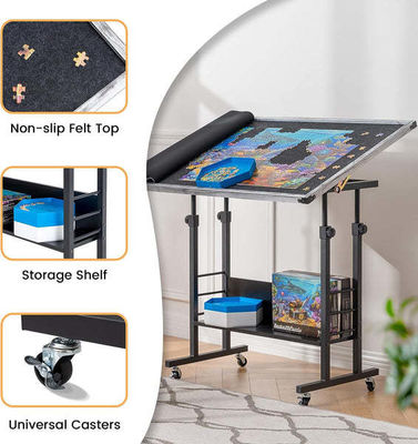 Jigsaw Puzzle Play AJUNION 1500 Stück Tisch mit höhenverstellbarem und lehrreichem Spielzeug