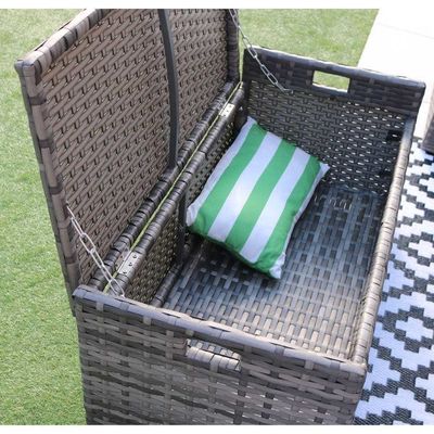 Allgemeine Außenmöbel AJUNION All-Weather Garten-Sektionssofa mit Stehtisch