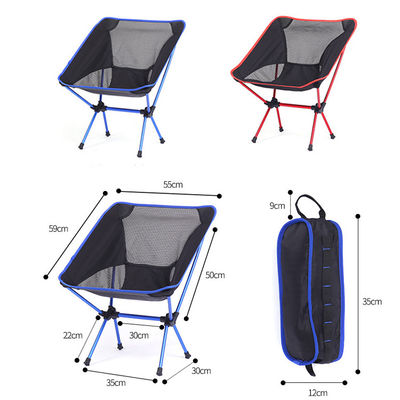 Outdoor-Leichtgewicht-Aluminium-Faltplatz Strand-Mond-Stuhl für Picknick-Fischen Camping