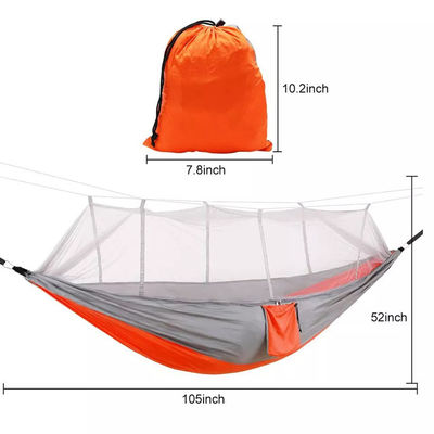 Outdoor Garten Tragbare Camping-Hängematte mit Moskitonetz und leichtem Material