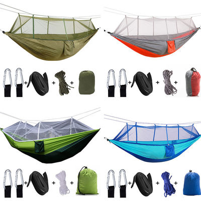 Outdoor Garten Tragbare Camping-Hängematte mit Moskitonetz und leichtem Material