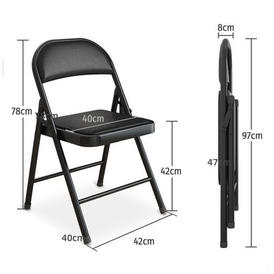 Outdoor Garten Hochzeitsfeier Bankett Veranstaltungen Stapelbare Pu-Leder-Metall-Esstuhl