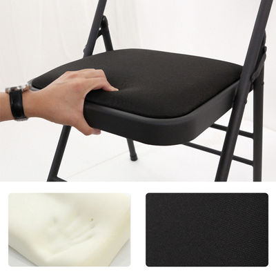 Park Stapelbare Faltschuh PU Leder Matt Esszessel für Veranstaltungen im modernen Design Stil