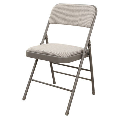 Hotel Garten Outdoor Stapelbare Klappstoff Matt Esszessel für Outdoor-Funktionen