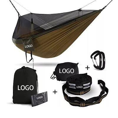 Leichtgewichtige Wohnzimmer Camping Hängematte mit Moskitonetz und tragbares Klappdesign