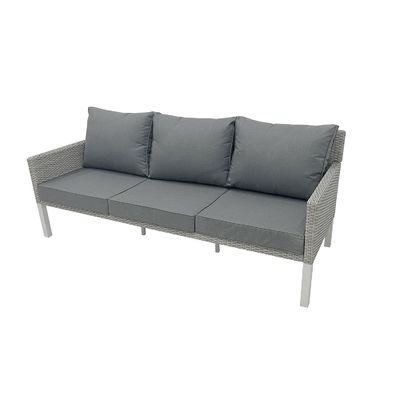 Moderner Stil 4 Stück Outdoor Rattan Möbel Lounge Set mit L193xW71xH77cm Sofa Größe