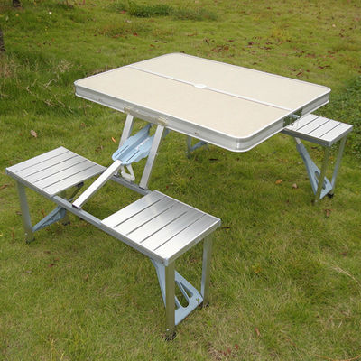 Allgemeine, platzsparende, tragbare Einstückstisch- und Stuhlstücke für Camping im Freien