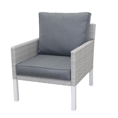Moderner Stil 4 Stück Outdoor Rattan Möbel Lounge Set mit L193xW71xH77cm Sofa Größe