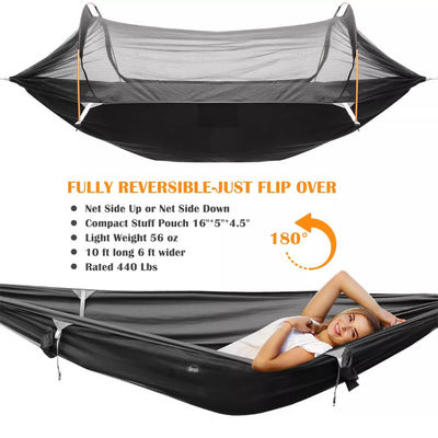 Moderner Design Stil Außengarten Fallschirm Campingzelt mit Moskitonetz und Regenbucht