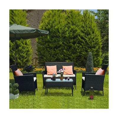 Y Mail Packing Gewebte Terrassen Set All Weather Rattan Gartenmöbel von AJUNION