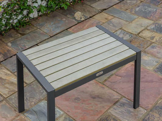 Hof Garten Liebenssitz Sofa Set AJUNION Moderne Aluminium Außenbereich Lounge