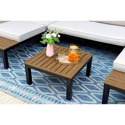 Aluminiummoduläres Terrassen-Set AJUNION U-Form Großflächenmöbel