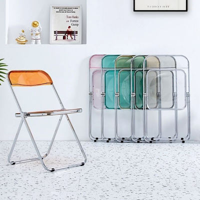 Klappbarer Plastik Acryl Metall Außengarten Wohnzimmer Tisch und Stuhl Set für den Park