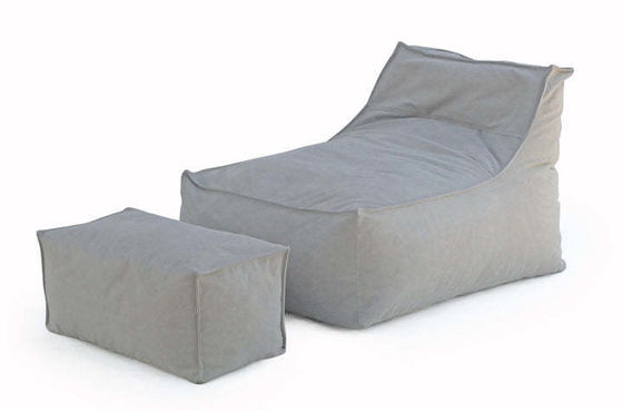 Innen-Außen-Wasserdichte Bohnensack-Sofa mit 3-5mm Bohnenfüllung und 30x75x30cm Pedalgröße