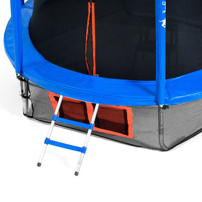 Stahlrahmen 14 FT oder OEM Erwachsene und Kinder Fitness Sprungbett Trampolin mit Sicherheitsnetz Indoor Sport