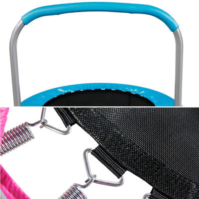 Zuhause Innenraum Außenbereich Portable Klappbett für Kinder Sprungbett 4FT Rahmen Größe mit Griff