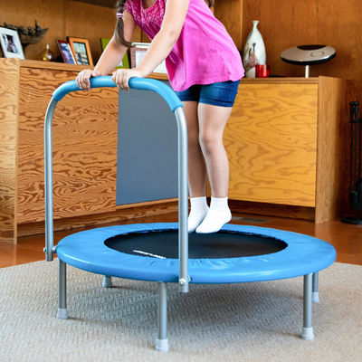 Zuhause Innenraum Außenbereich Portable Klappbett für Kinder Sprungbett 4FT Rahmen Größe mit Griff