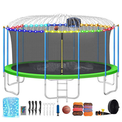 Außenpark Runde 10FT Fitness Sprung Trampolin mit Sicherheitsnetz und benutzerdefiniertes Logo